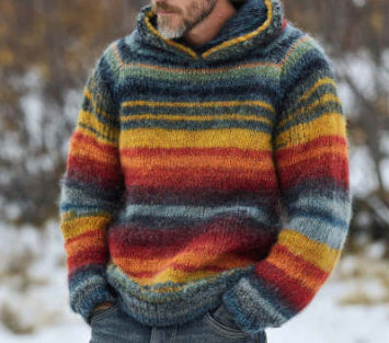 3D Printed Women's Printed Vintage Loose Hoodie