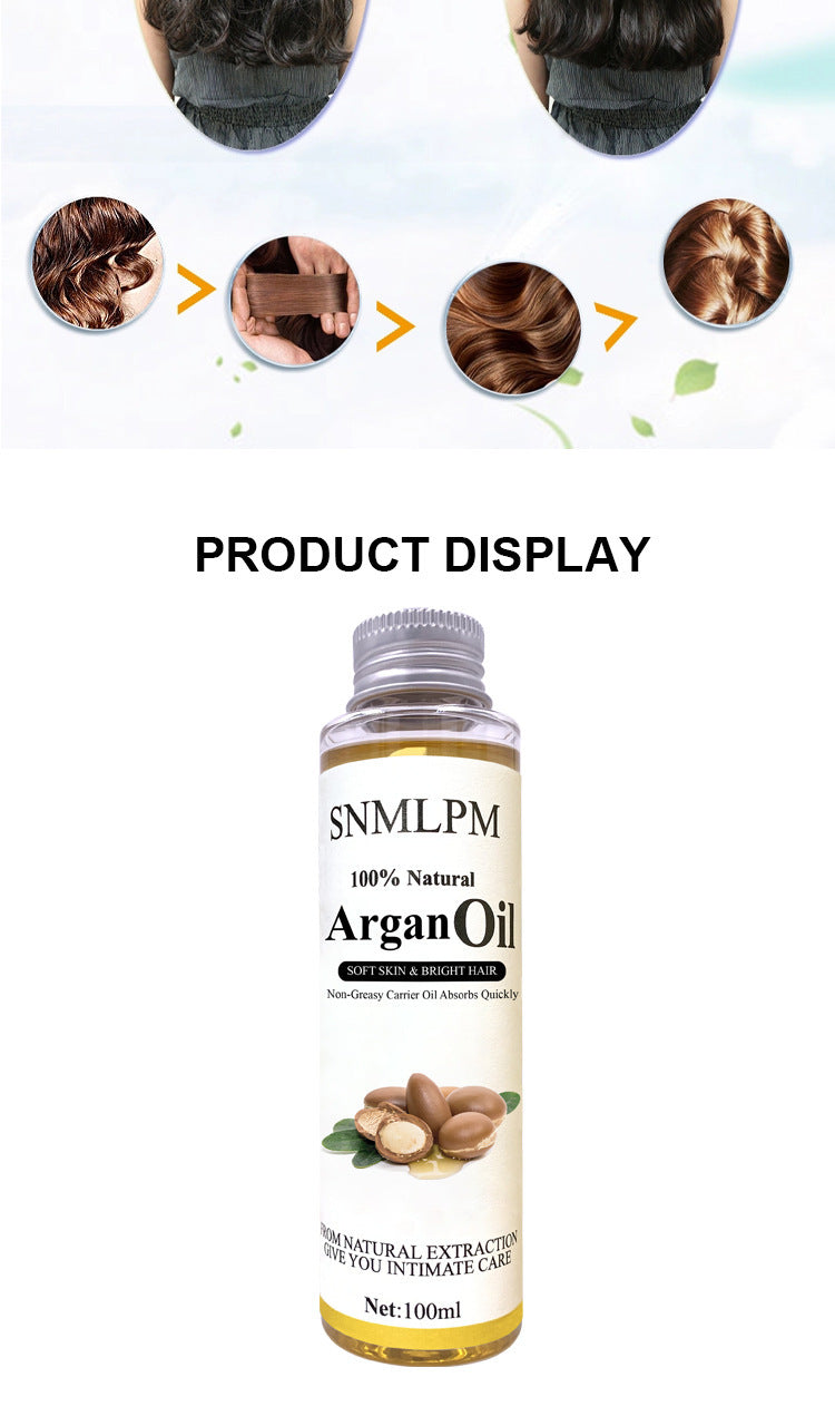 Natural Argan Hair Oil   Deep Moisturizing High Quality Factory Wholesale