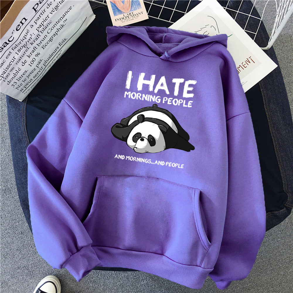Plush Hooded Sweater Coat Plus Size Hoodie