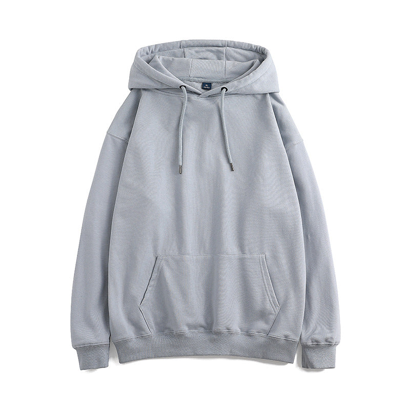 Autumn Thin Drop Shoulder Pullover Sweater Blank Custom Hoodie