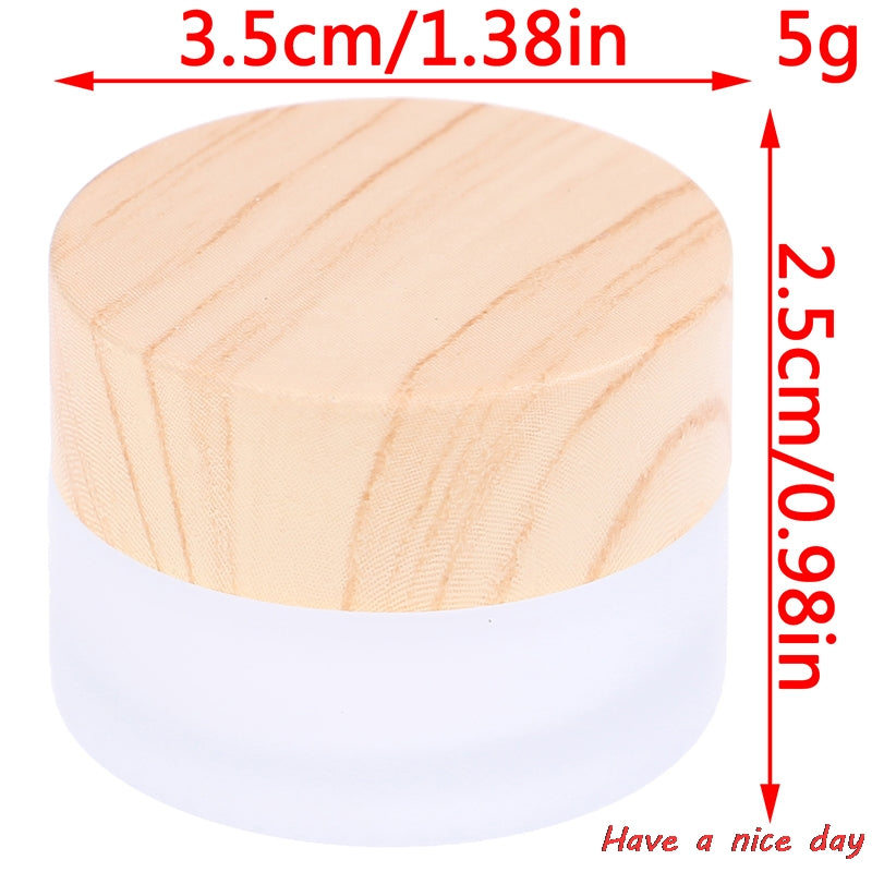 Face Cream Bottle Travel 50g Glass Cosmetic Sub-bottle