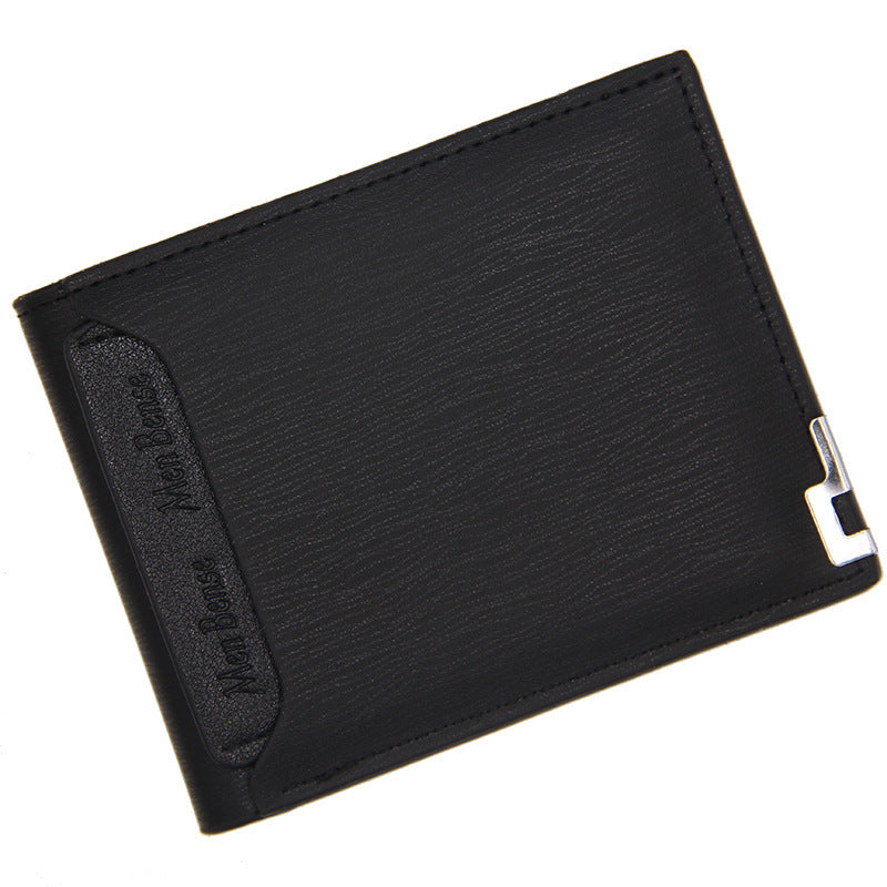 Multifunctional Fashionable And Casual Iron-edge Card-picking Wallet