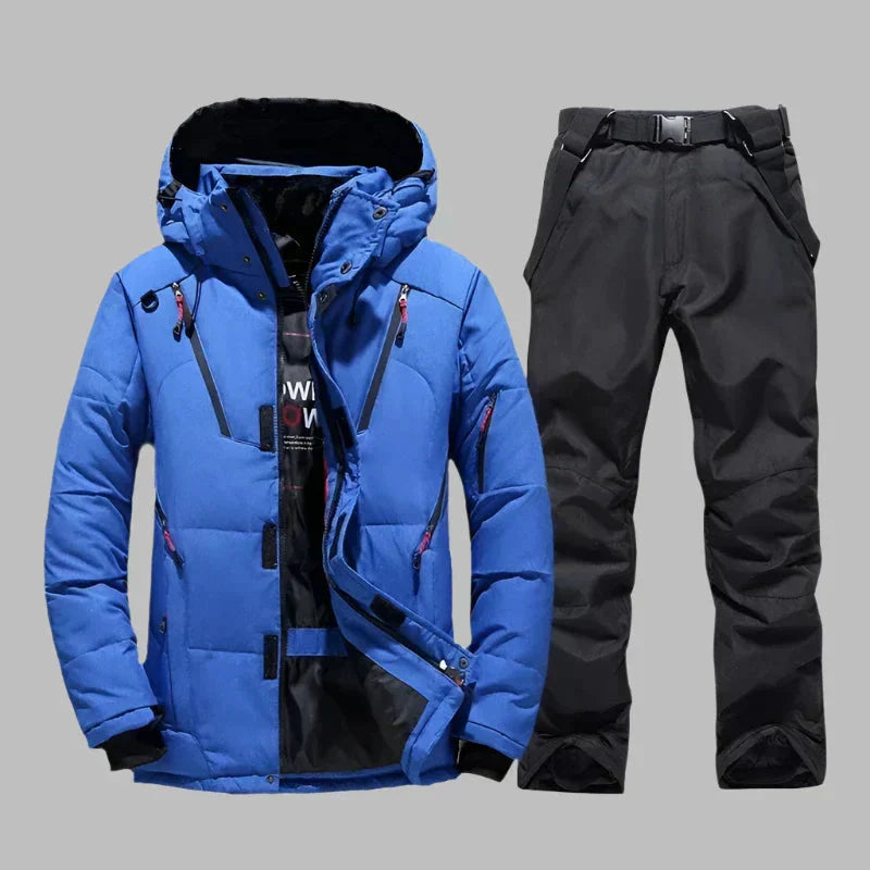 Men's Down Jacket Short Outdoor Sports Slim Fit Hoodie