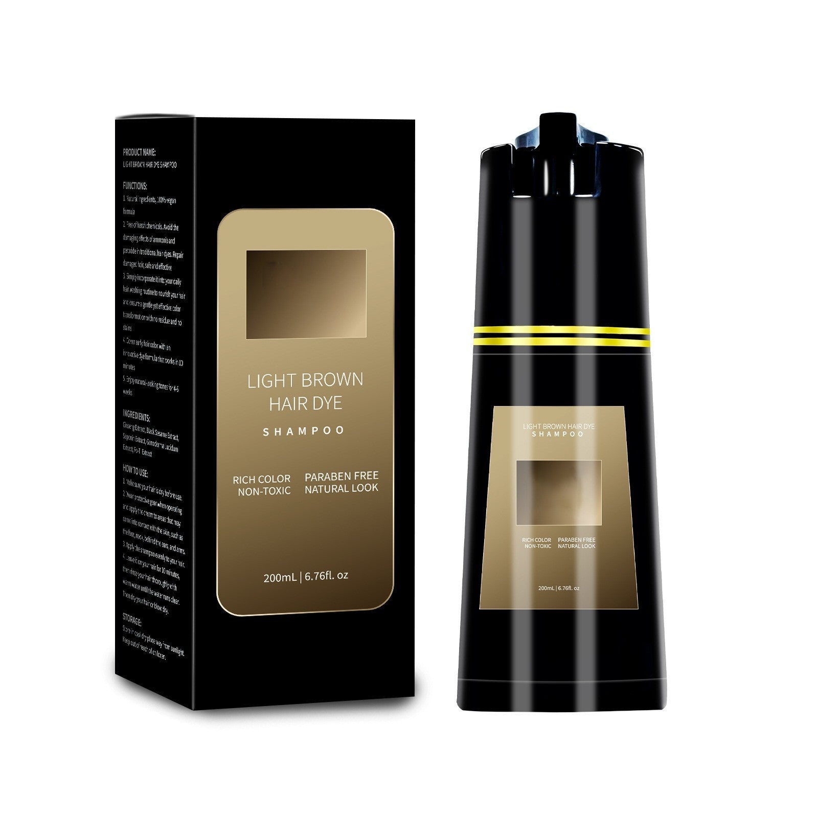 Fast Color Control Oil Hair Care Color Shampoo Fluffy