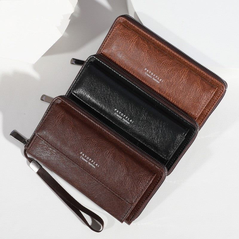 Men's Wallet PU Multiple Card Slots Casual Long