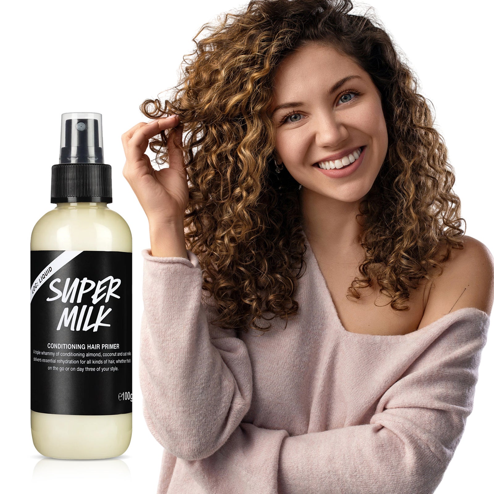 Hair Conditioner Spray Improves Dryness And Frizz