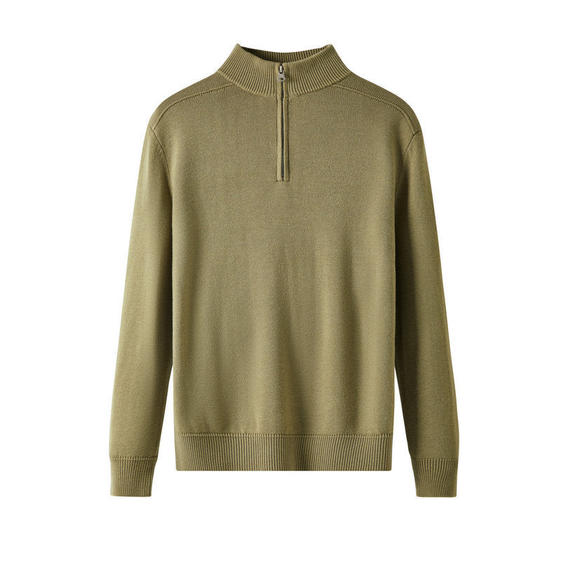 Casual Sweater Thickened Wool Base Shirt
