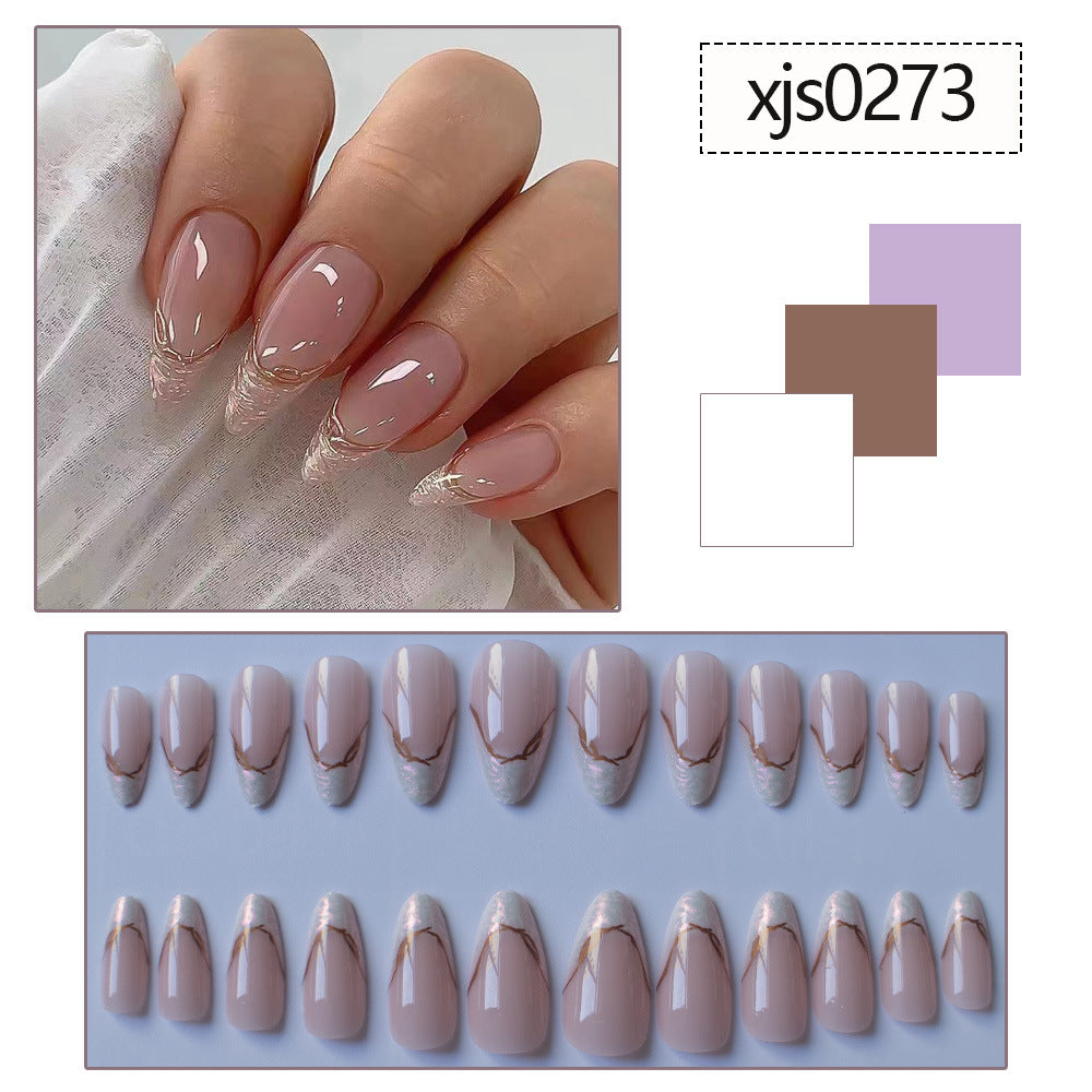 French Wear Fake Nail Patch Manicure