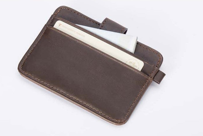 Pu leisure card package light portable with clutch bag wallet card package