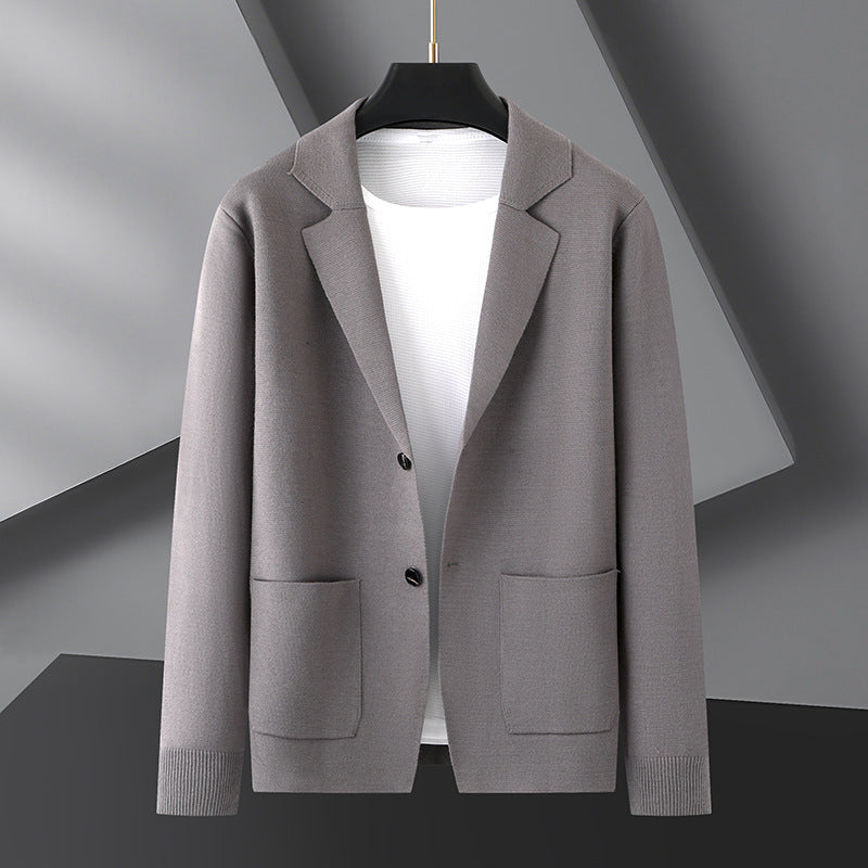 Men's Plus-sized Plus Size Fashionable Casual Suit Coat