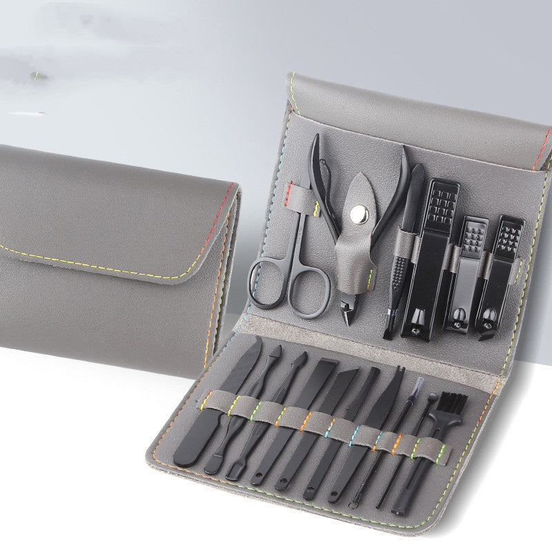 Nail Clippers Set Folding Bag Type Household Pedicure Ear Pick Manicure Tool