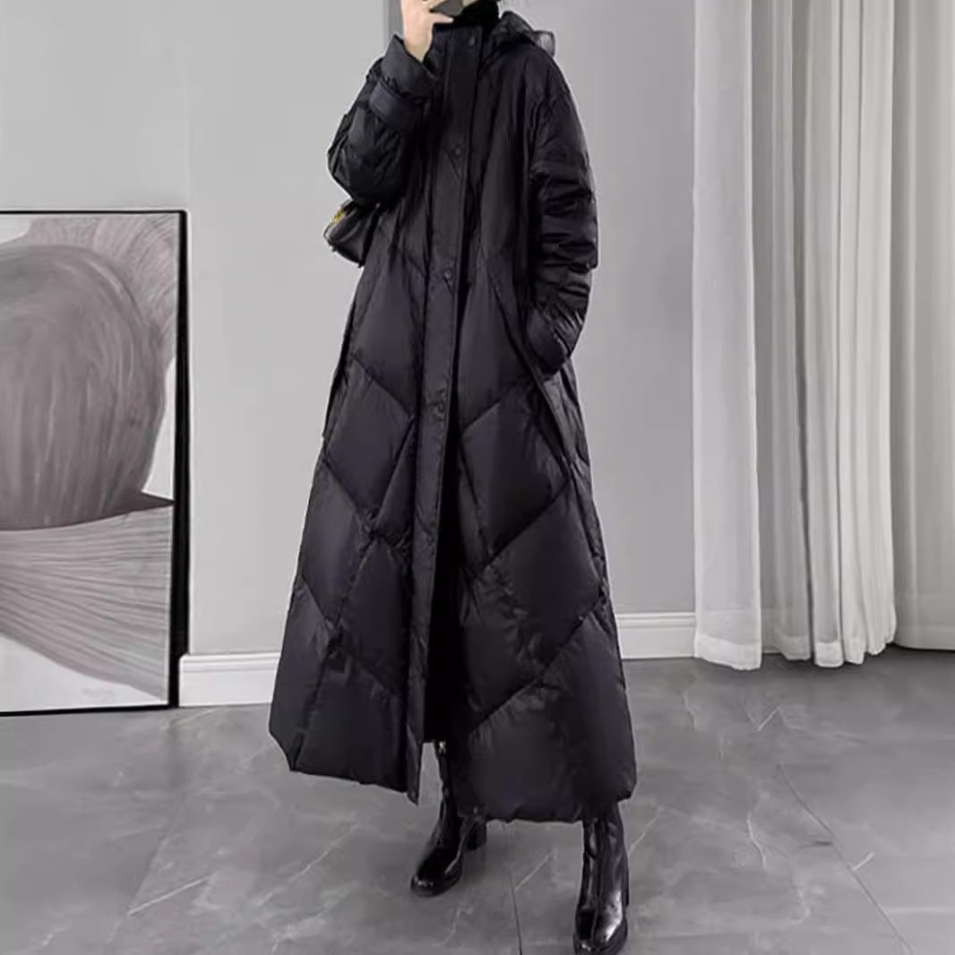 Women's Winter Mid-length Thickened Padded Jacket