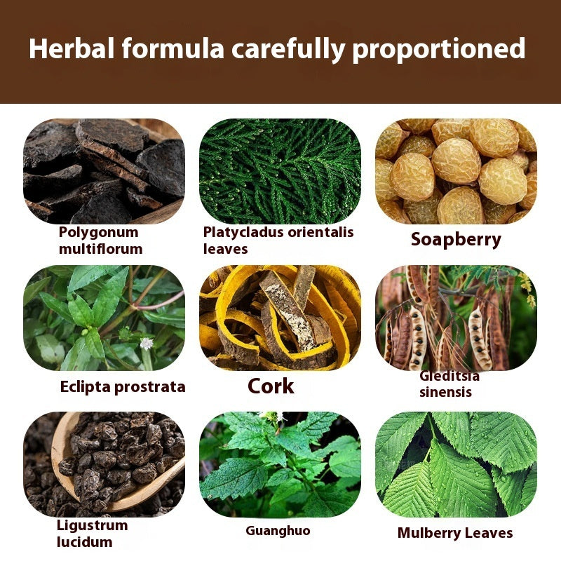 Silicone Oil-free Cold Process Nine Grass Shampoo Soap