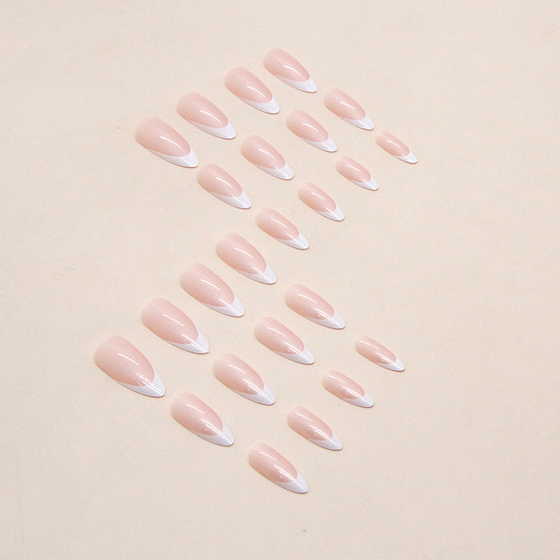 Simple Pure Desire Aurora French Manicure