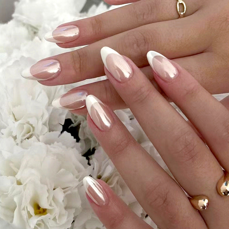 Simple Pure Desire Aurora French Manicure