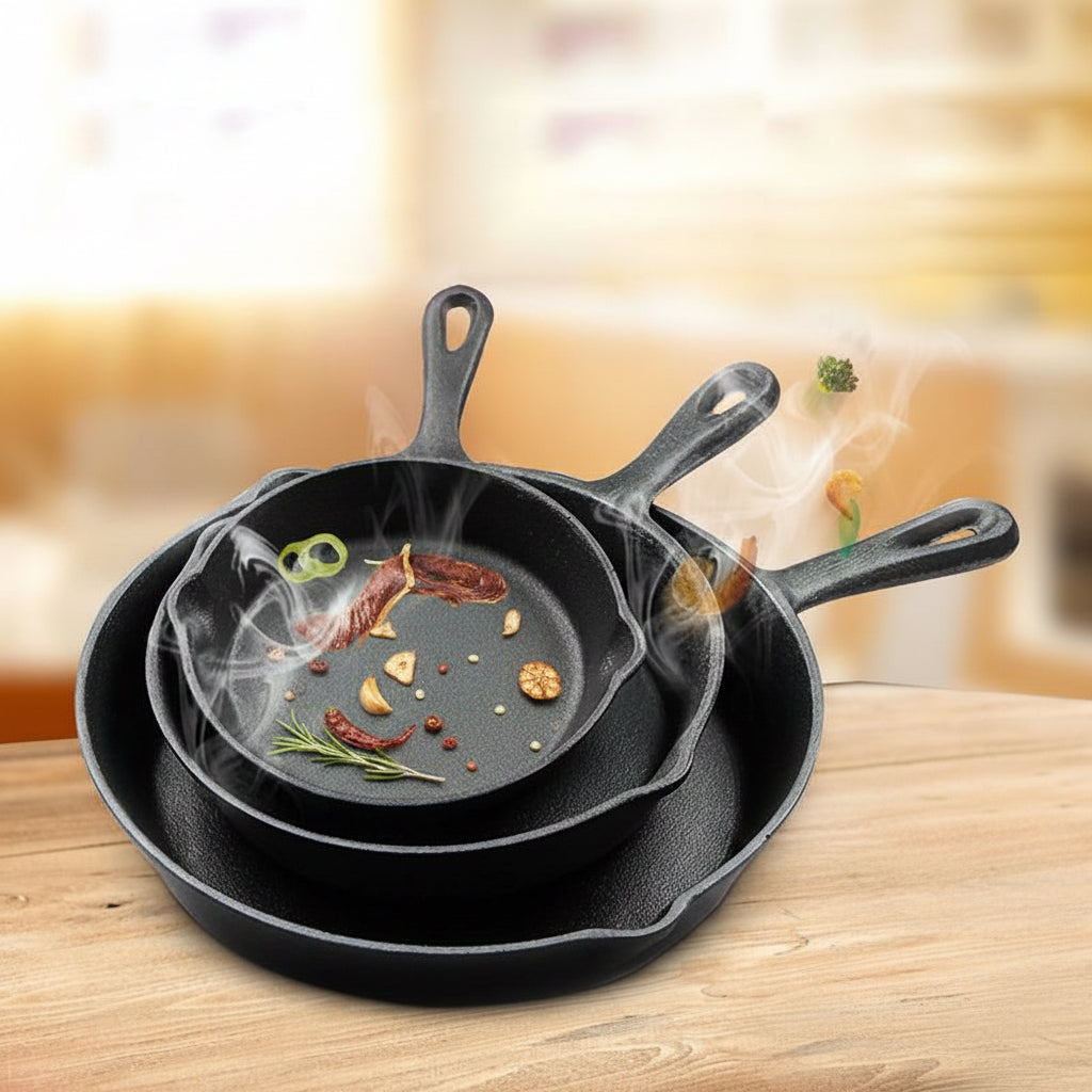 Cast Iron Frying Pan Steak Frying Pan