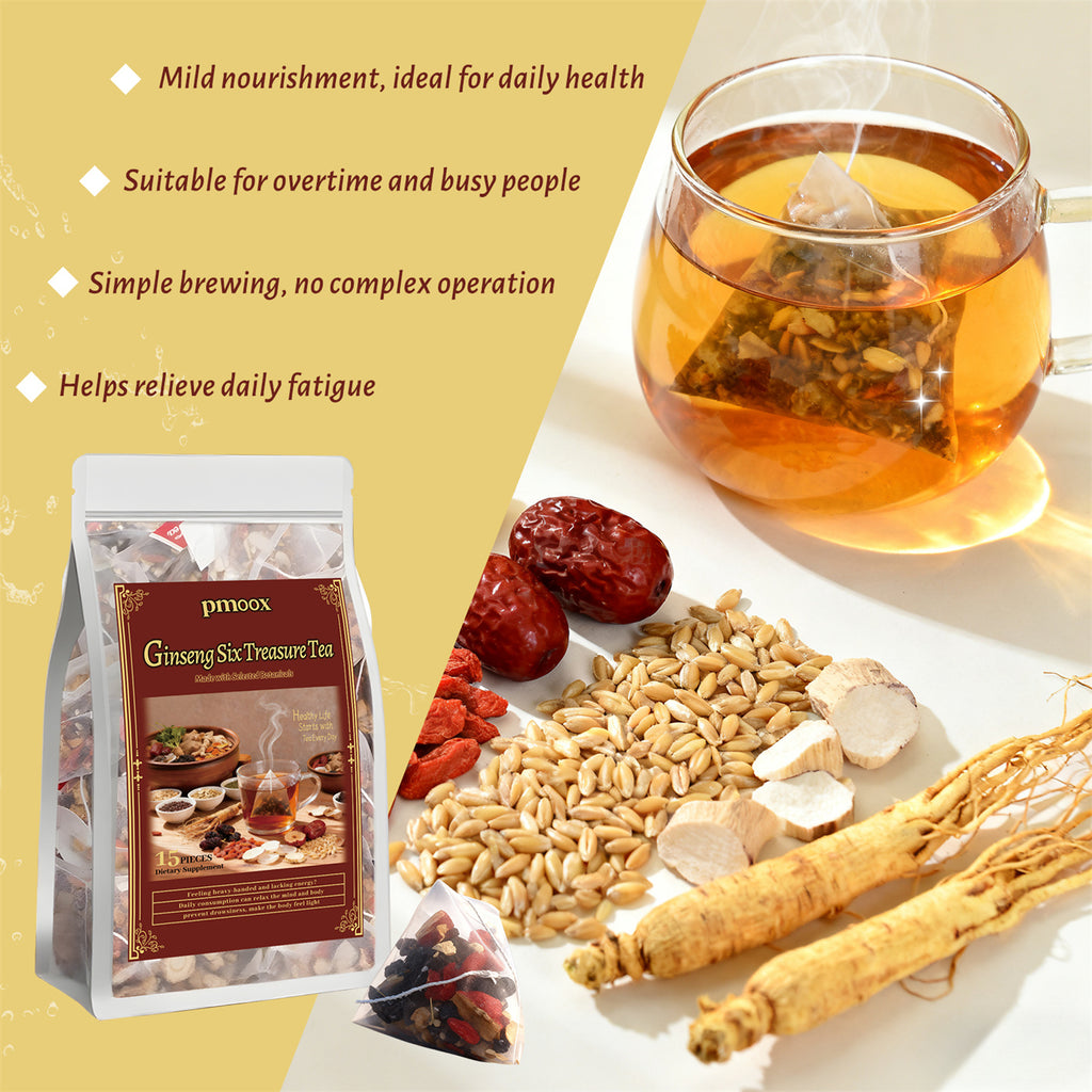 Ginseng Liubao Qixue Health Tea