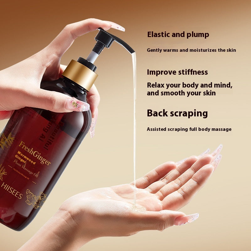 Massage Essential Oil Whole Body Use Meridian Scraping Massage