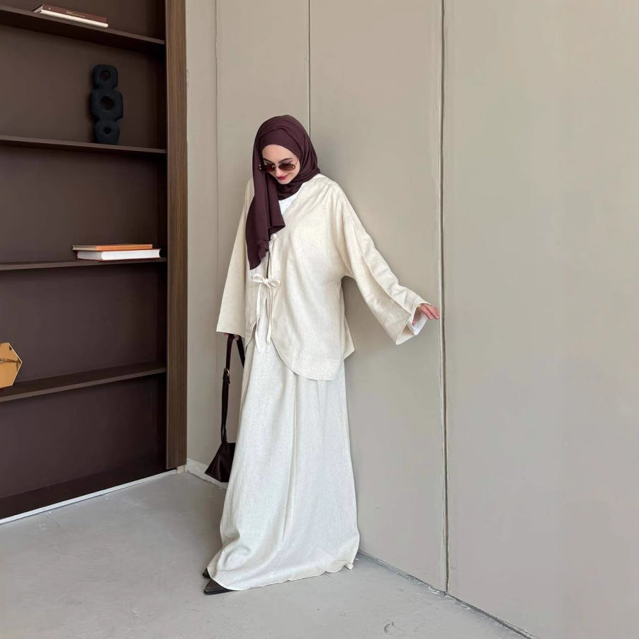 Middle East Arab Skirt Two-piece Set