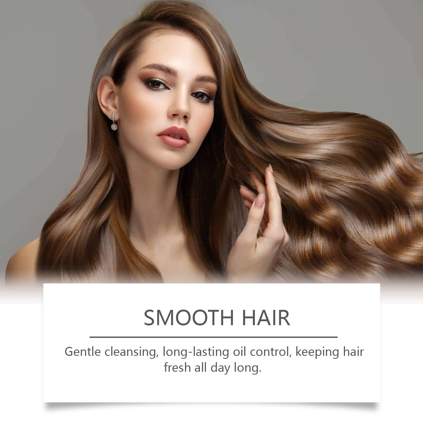 HOEGOA Batana Oil Shampoo Moisturizing Scalp Soft Oil Control Fluffy Lasting Fragrance Mild Shampoo