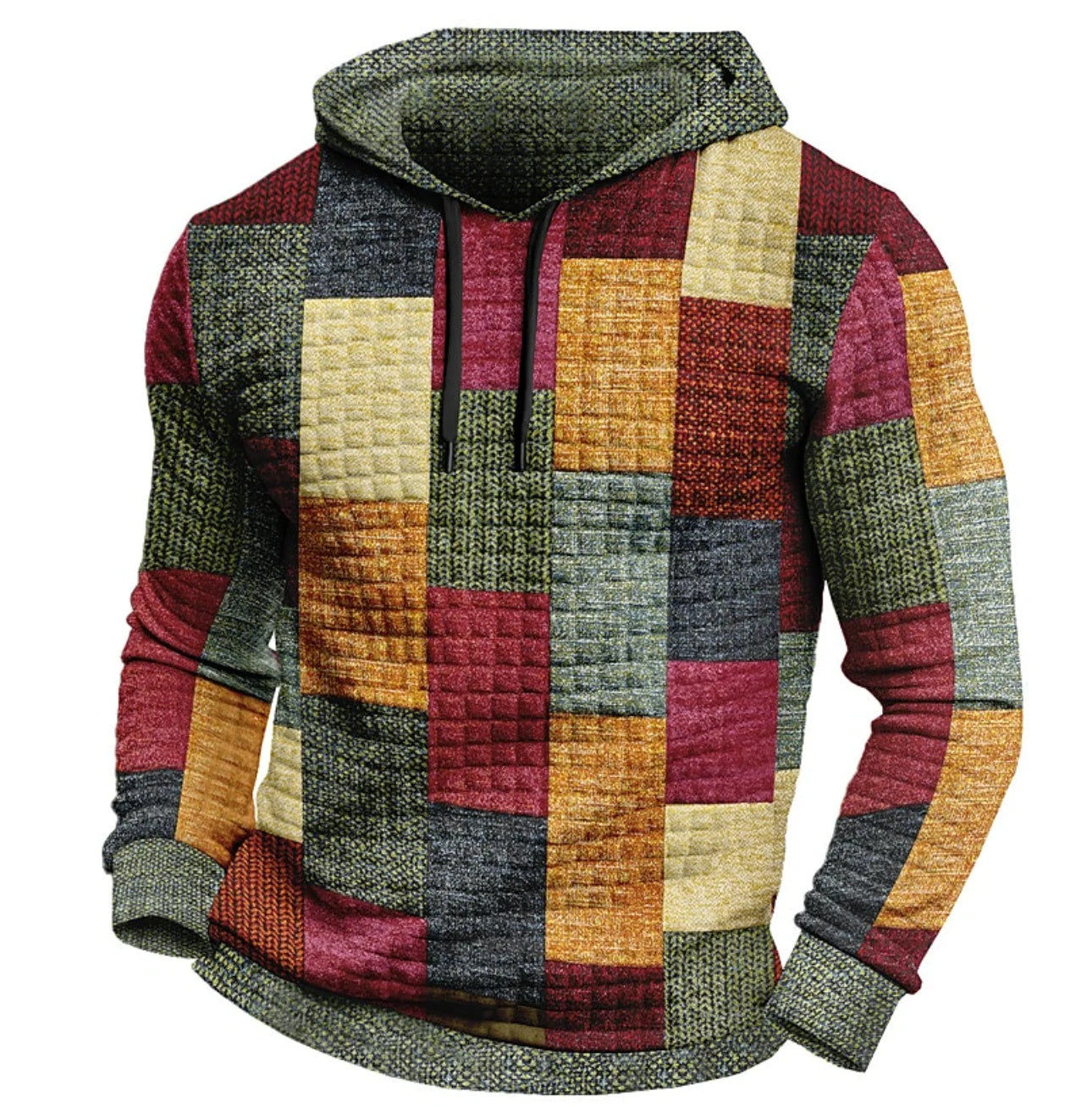 Spring And Autumn New Color Printed Hoodie