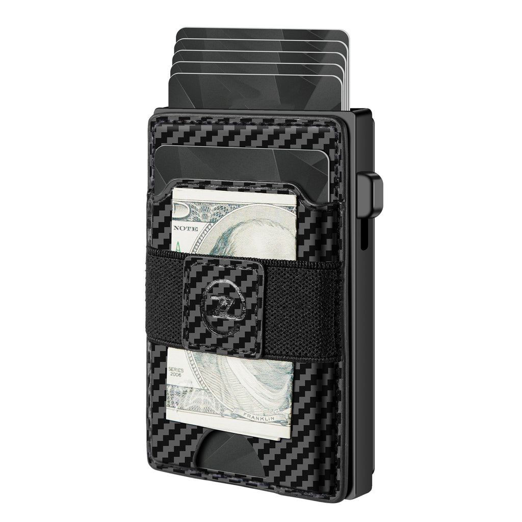 Two-in-one Magnetic Card Holder Automatic Cassette Multi-function Detachable Mobile Phone Cassette Wallet