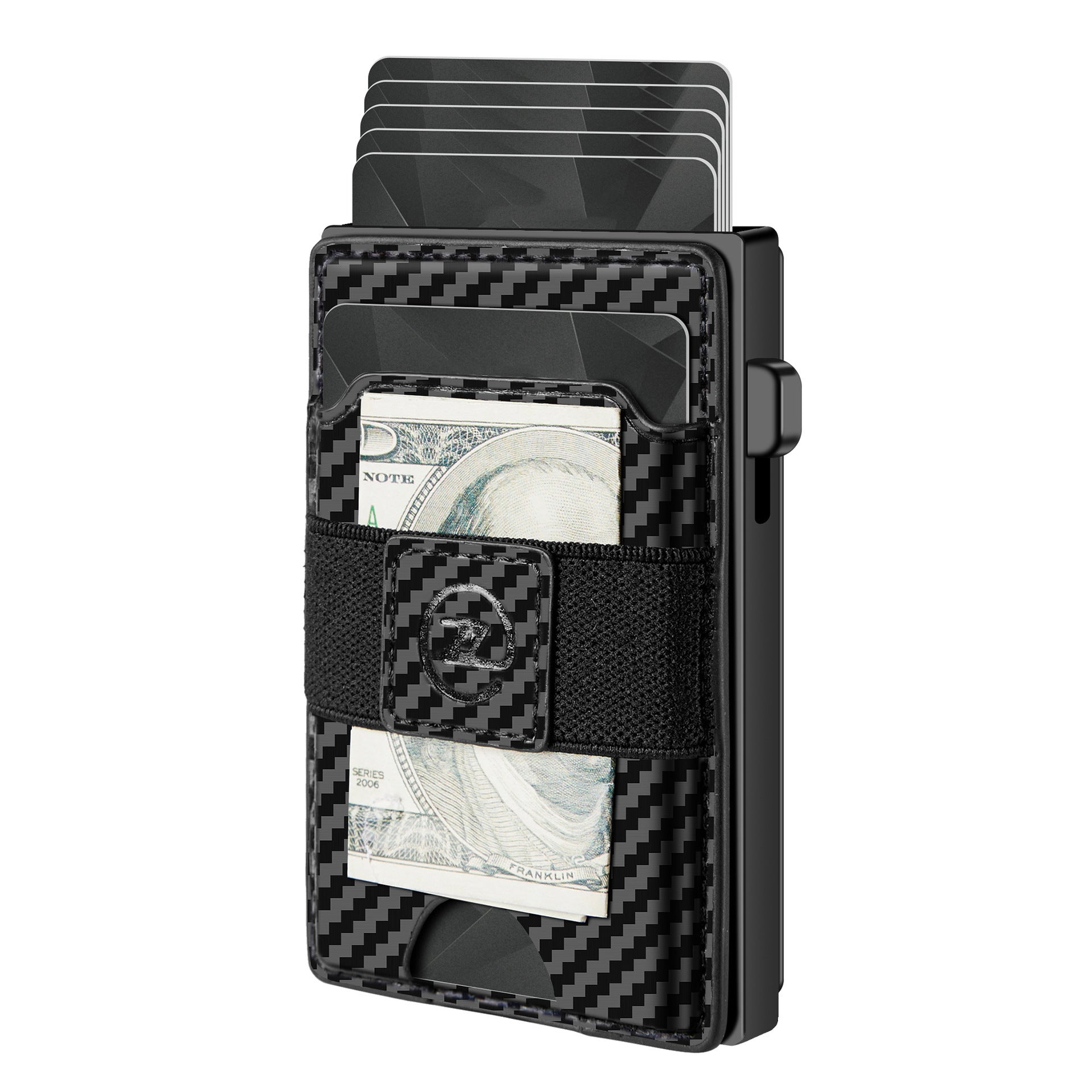 Two-in-one Magnetic Card Holder Automatic Cassette Multi-function Detachable Mobile Phone Cassette Wallet