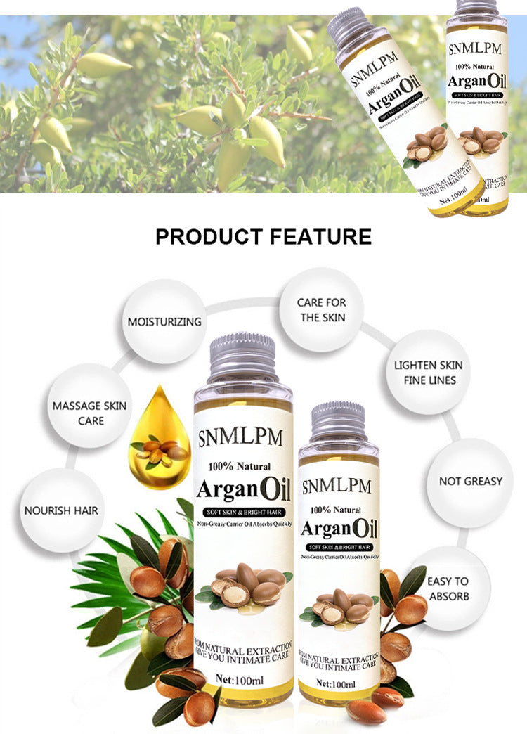 Natural Argan Hair Oil   Deep Moisturizing High Quality Factory Wholesale