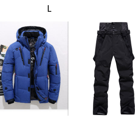 Men's Down Jacket Short Outdoor Sports Slim Fit Hoodie