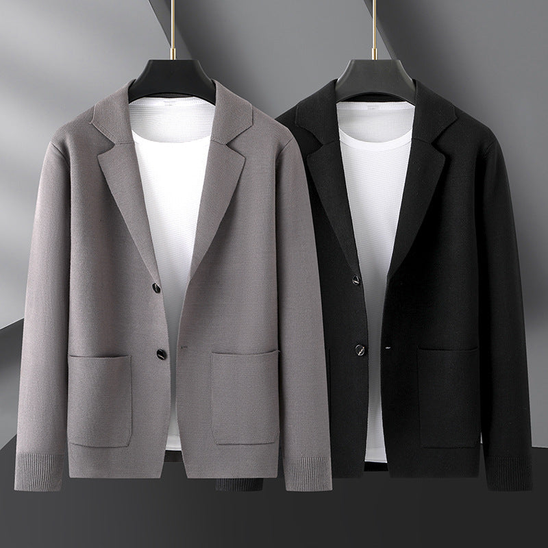 Men's Plus-sized Plus Size Fashionable Casual Suit Coat